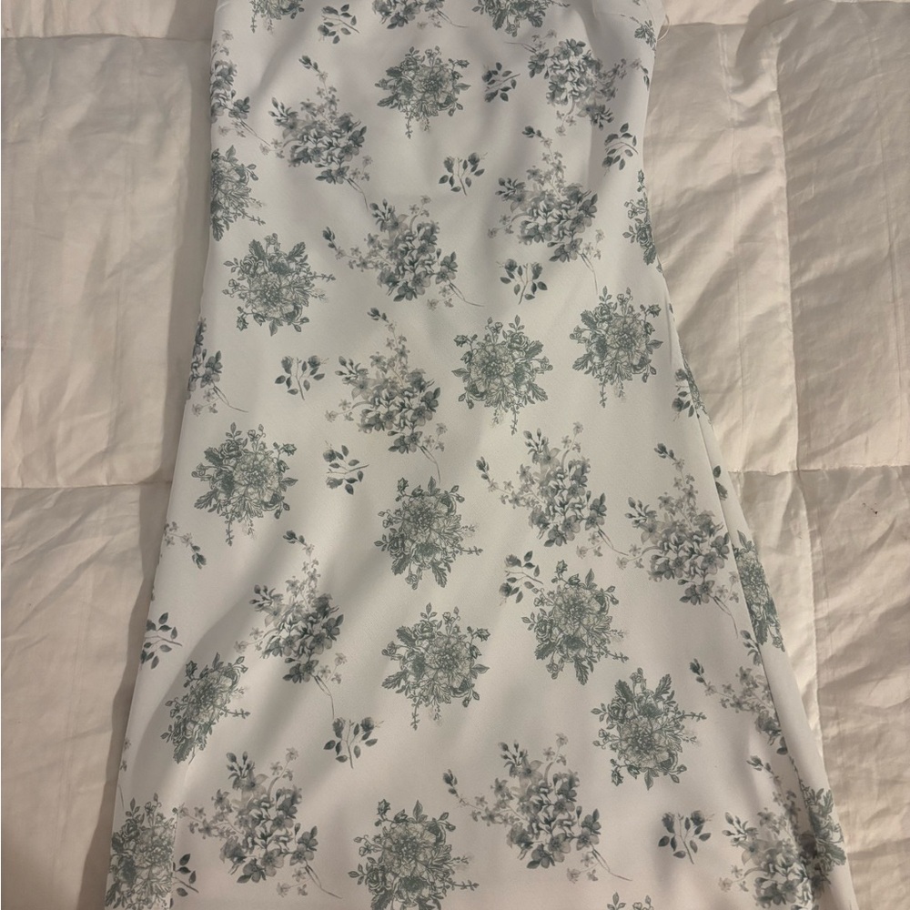 Strapless Em & Elle floral dress